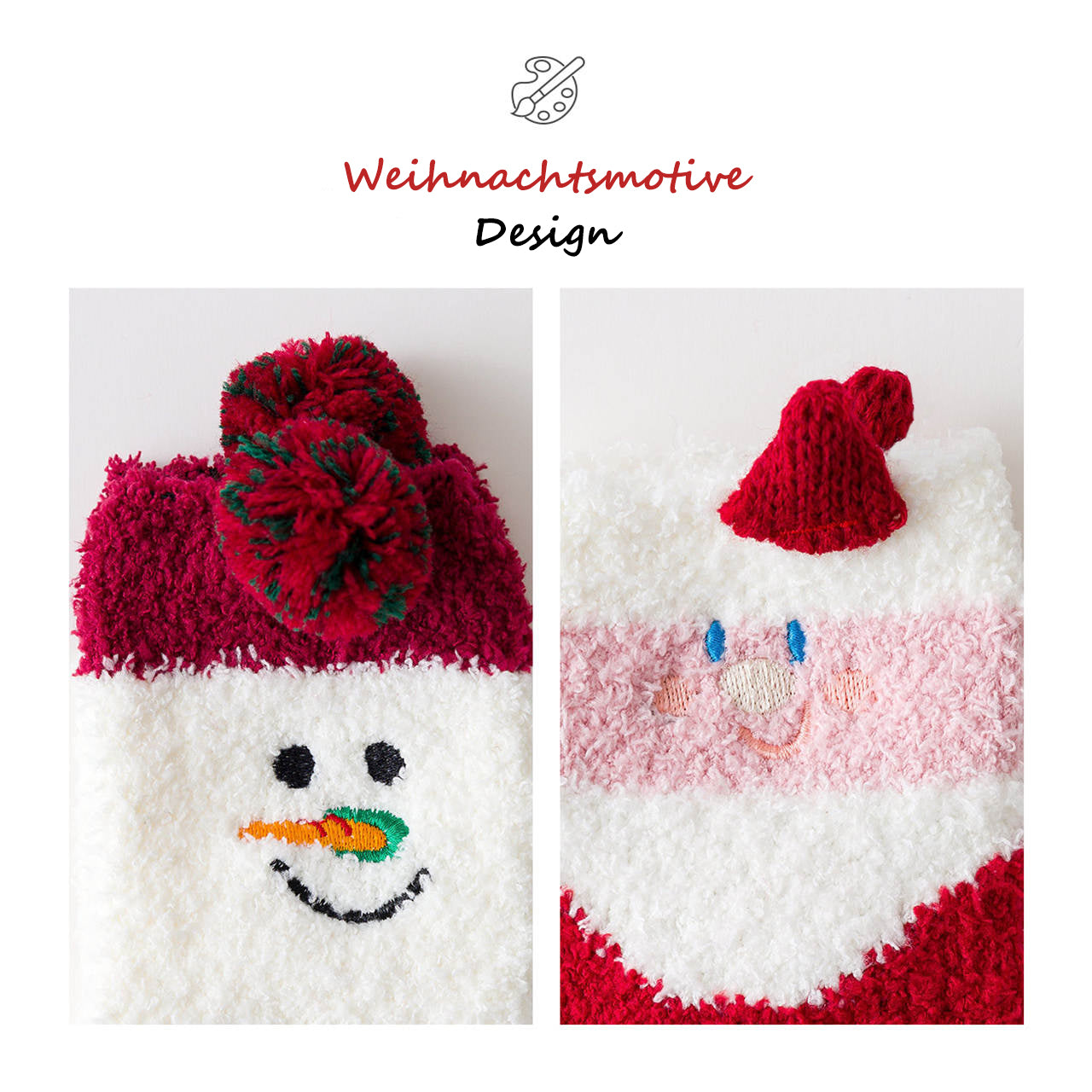 3-Pack Weihnachten-Kuschelsocken Gift Set