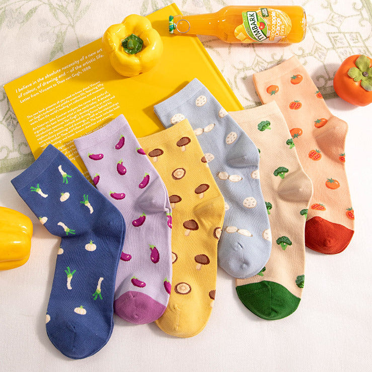 6-Pack Gemüse-Socken Gift Set