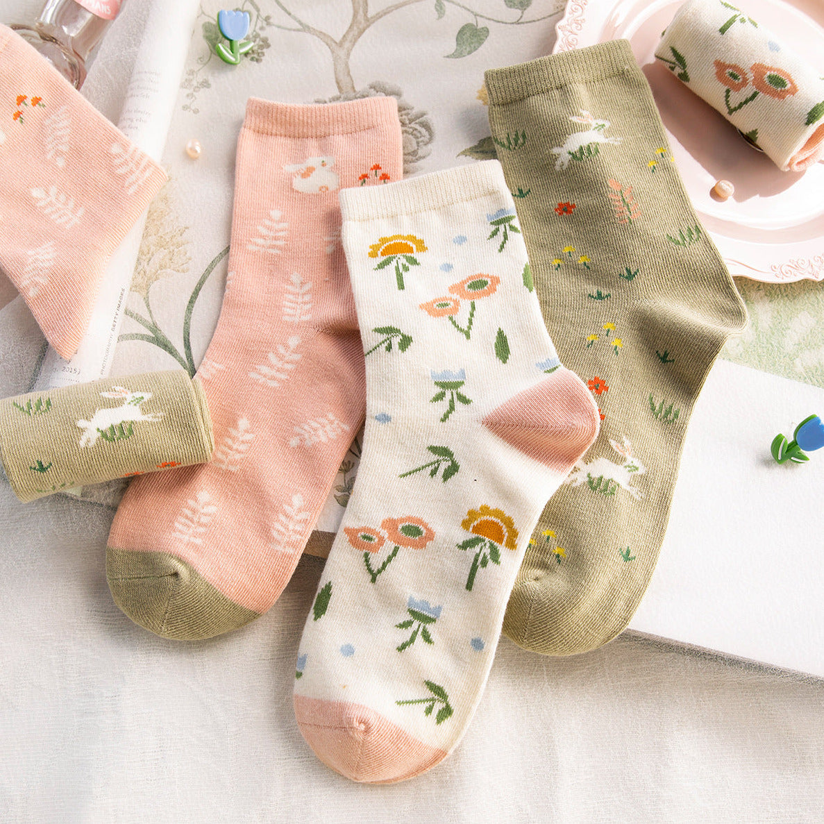 4-Pack Oster-Socken Gift Set