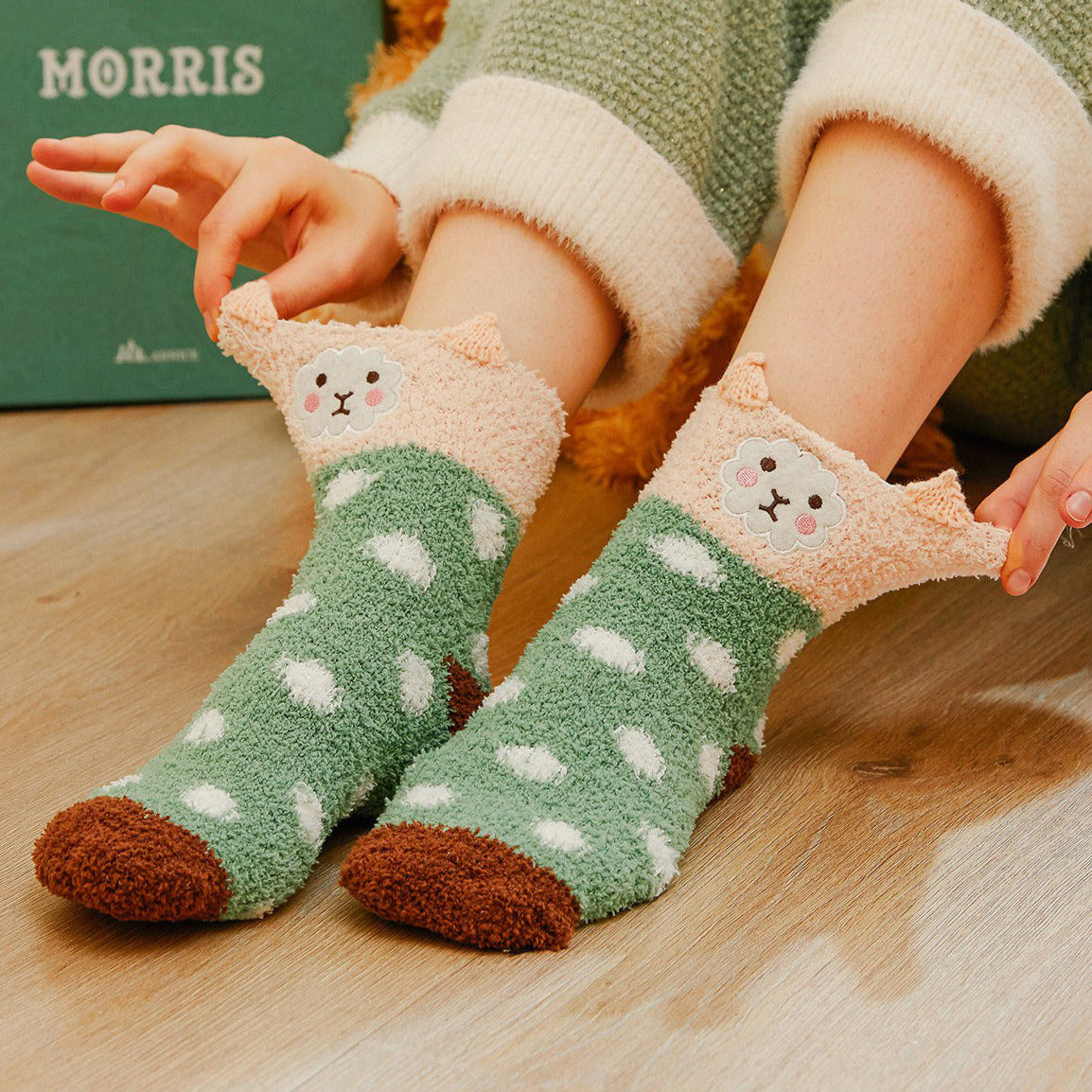 3-Pack Farmtier-Kuschelsocken Gift Set