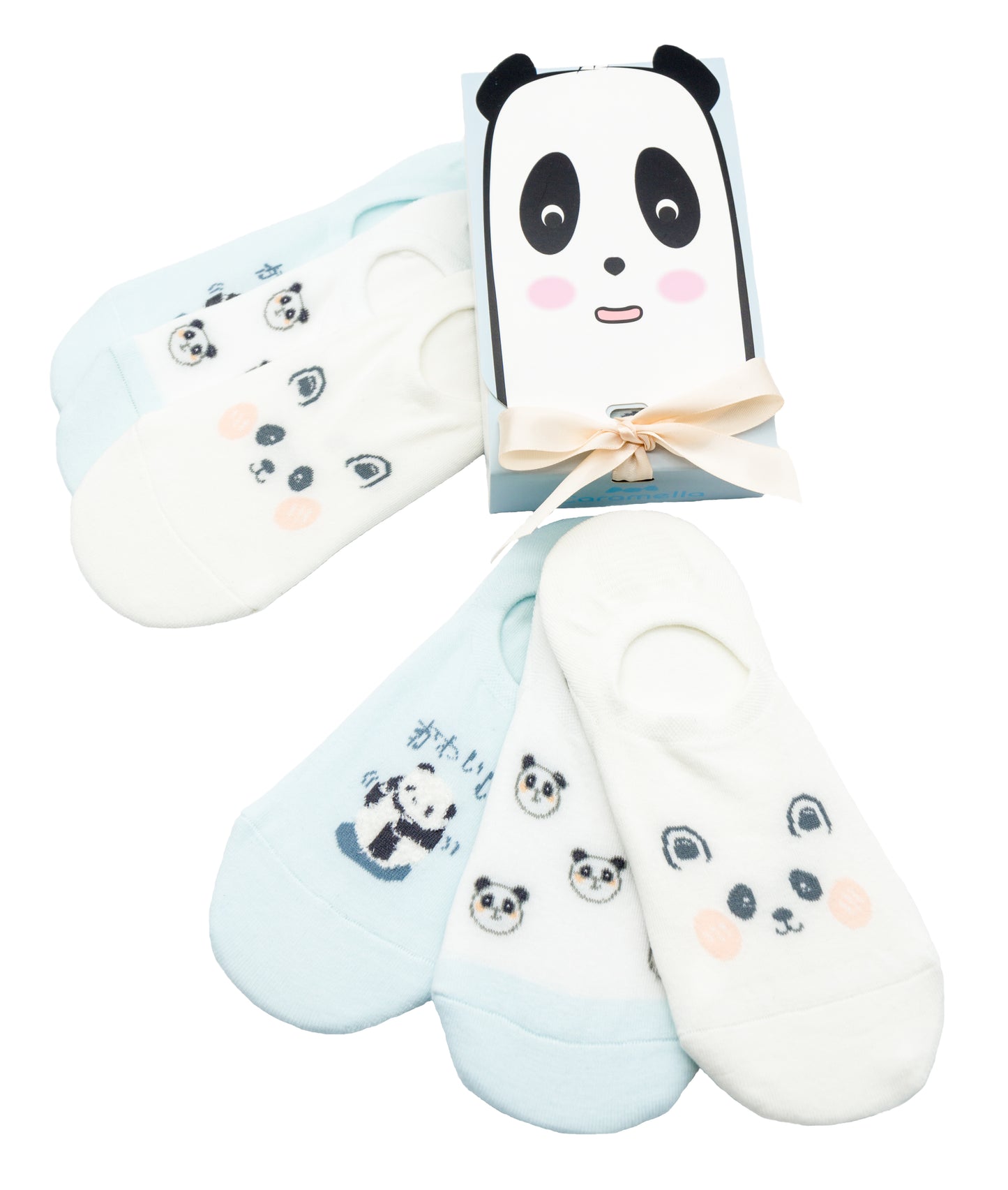 6-Pack Panda-Sommersocken Gift Set