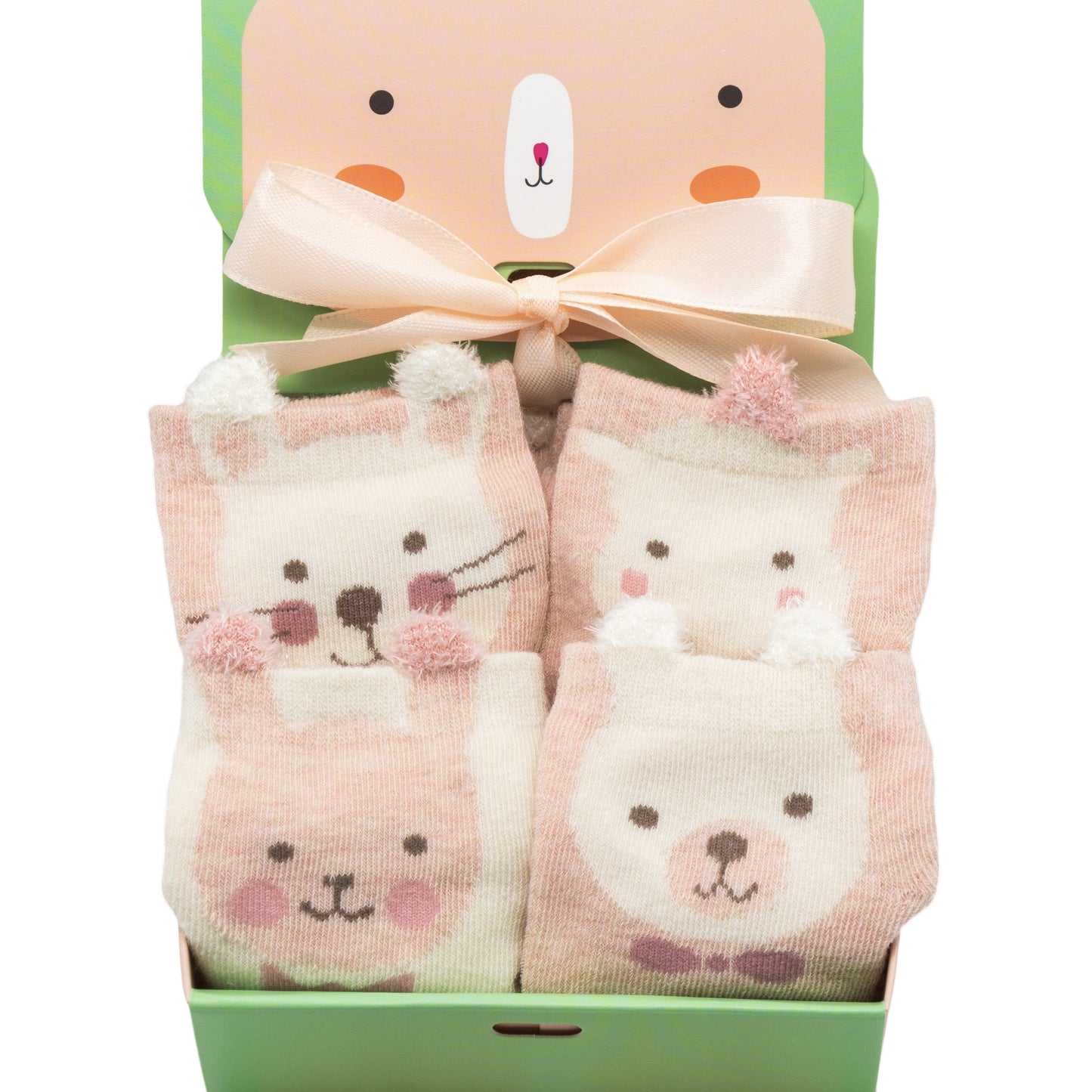 4-Pack Hasen-Socken Gift Set