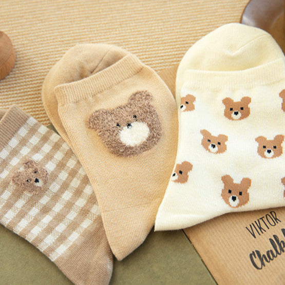 4-Pack Teddybären-Socken Gift Set