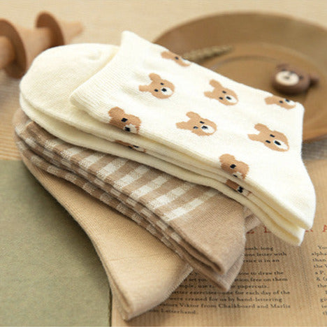 4-Pack Teddybären-Socken Gift Set